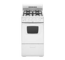 20-inch Gas Range with Compact Oven Capacity.