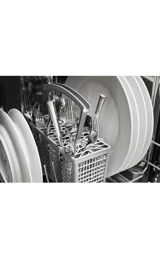 Small-Space Compact Dishwasher with Stainless Steel Tub