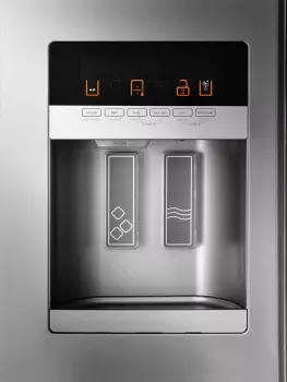 36- Inch Wide French Door Refrigerator with PowerCold® Feature - 25 Cu. Ft.