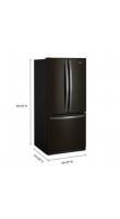 30-inch Wide French Door Refrigerator - 20 cu. ft.
