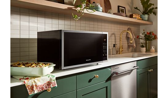 KitchenAid® Countertop Microwave.