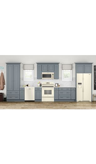 33-inch Wide Side-by-Side Refrigerator - 21 cu. ft