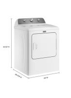 Top Load Gas Wrinkle Prevent Dryer - 7.0 cu. ft.