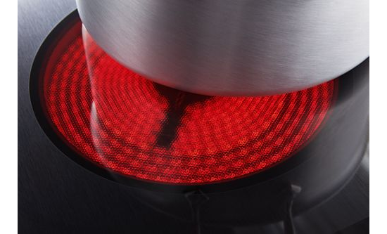 36-inch Electric Ceramic Glass Cooktop with Dual Radiant Element