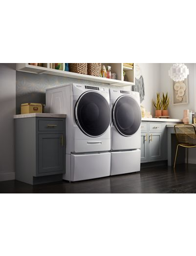 7.4 cu. ft. Front Load Gas Dryer with Steam Cycles