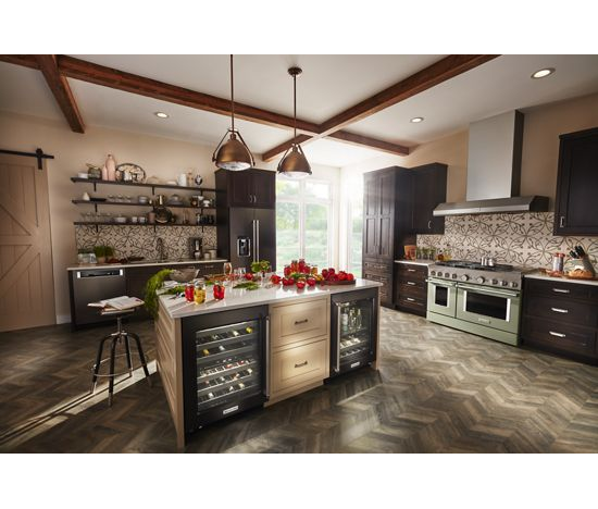 KitchenAid 48'' Smart Commercial-Style Dual Fuel Range with Griddle