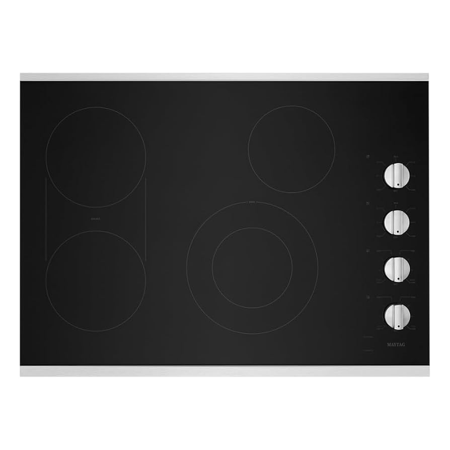 30-Inch Electric Cooktop with Reversible Grill and Griddle