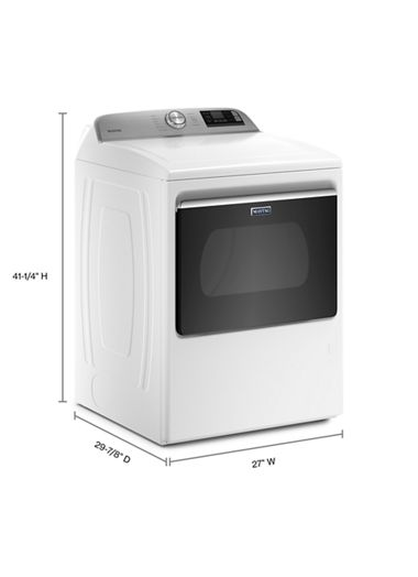 Smart Top Load Gas Dryer with Extra Power - 7.4 cu. ft.
