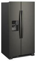 36-inch Wide Side-by-Side Refrigerator - 25 cu. ft.