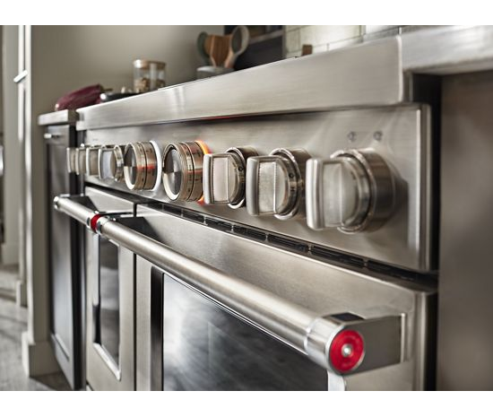 KitchenAid 48'' Smart Commercial-Style Dual Fuel Range with Griddle