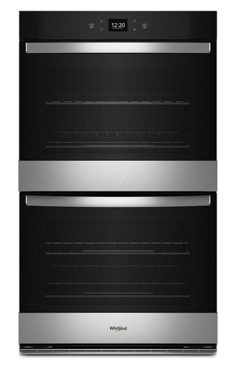 8.6 Total Cu. Ft. Double Wall Oven with Air Fry When Connected