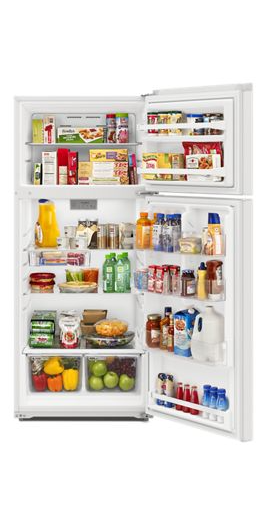 28-inch Wide Top-Freezer Refrigerator - 16.3 Cu. Ft