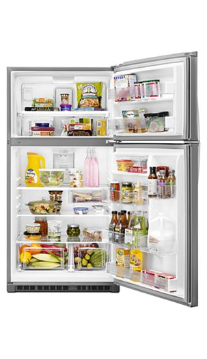 33-inch Wide Top Freezer Refrigerator - 21 cu. ft