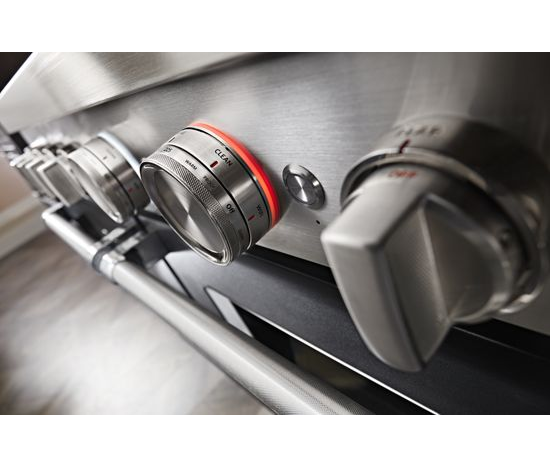 KitchenAid 48'' Smart Commercial-Style Dual Fuel Range with Griddle