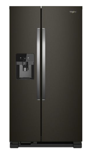 33-inch Wide Side-by-Side Refrigerator - 21 cu ft