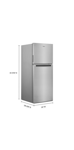 24-inch Wide Small Space Top-Freezer Refrigerator - 11.6 cu. ft