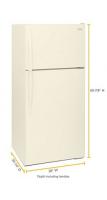 28-inch Wide Top Freezer Refrigerator - 14 Cu. Ft
