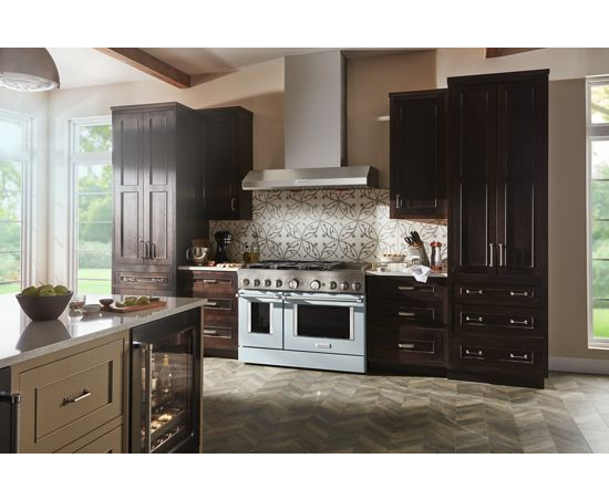 KitchenAid 48'' Smart Commercial-Style Dual Fuel Range with Griddle