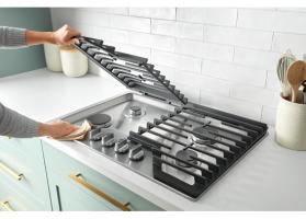 30-inch Gas Cooktop with 2-in-1 Hinged Grate to Griddle