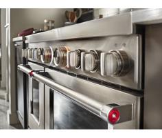 KitchenAid 48'' Smart Commercial-Style Gas Range with Griddle