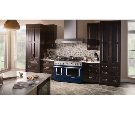 KitchenAid 48'' Smart Commercial-Style Gas Range with Griddle