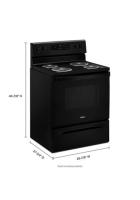 4.8cu. ft. Electric Range with Keep Warm setting