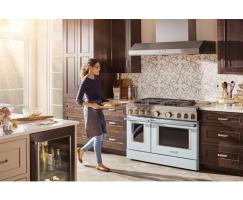 KitchenAid 48'' Smart Commercial-Style Dual Fuel Range with Griddle