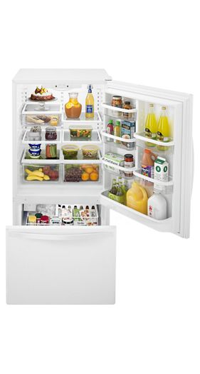 30-inches wide Bottom-Freezer Refrigerator with SpillGuard™ Glass Shelves - 18.7 cu. ft.