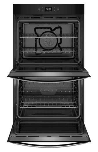 8.6 Total Cu. Ft. Double Wall Oven with Air Fry When Connected