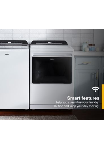 7.4 cu. ft. Top Load Gas Dryer with Advanced Moisture Sensing
