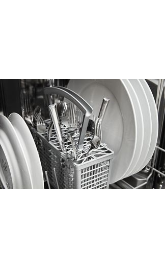 Small-Space Compact Dishwasher with Stainless Steel Tub