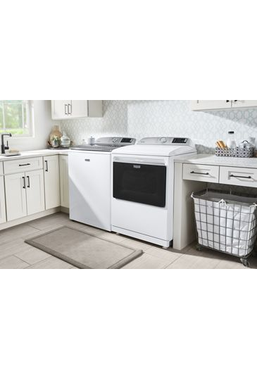 Smart Top Load Electric Dryer with Extra Power - 7.4 cu. ft
