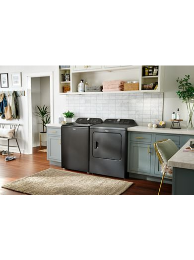 7.0 Cu. Ft. Whirlpool® Top Load Gas Dryer with Moisture Sensor