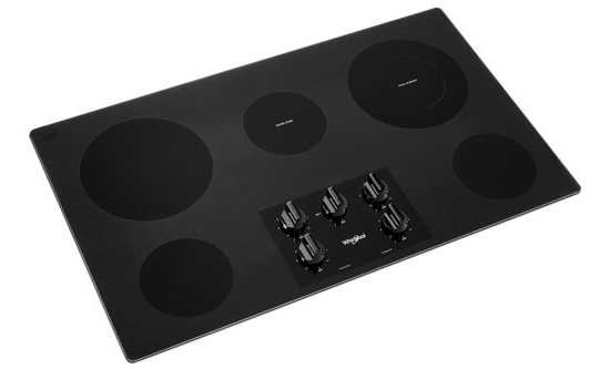 36-inch Electric Ceramic Glass Cooktop with Dual Radiant Element