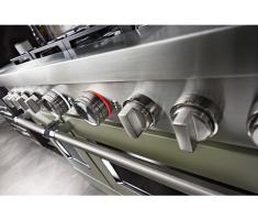 KitchenAid 48'' Smart Commercial-Style Gas Range with Griddle