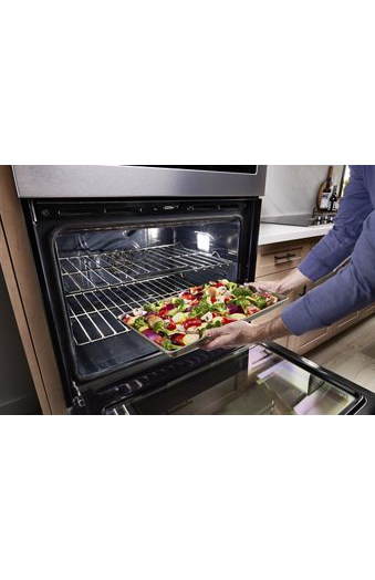 30-inch Double Wall Oven with Air Fry and Basket - 10 cu. ft.