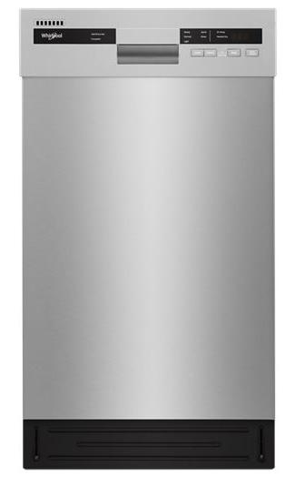 Small-Space Compact Dishwasher with Stainless Steel Tub