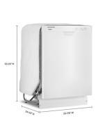 Quiet Dishwasher with Heated Dry and Factory-Installed Power Cord