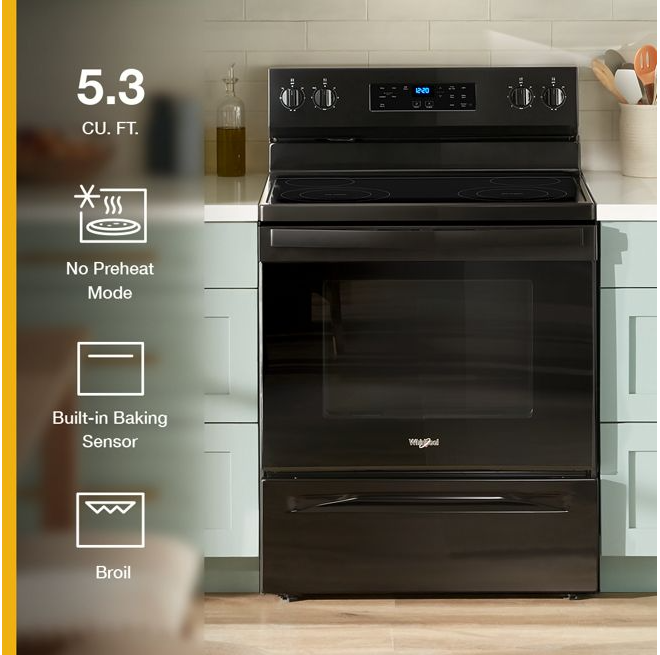30-inch Electric Range with Self Clean
