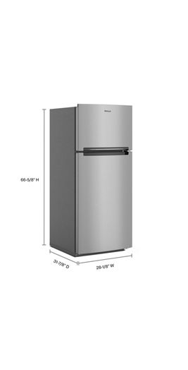 28-inch Wide Top-Freezer Refrigerator - 16.3 Cu. Ft
