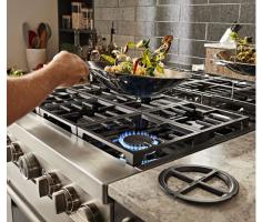 KitchenAid 48'' Smart Commercial-Style Dual Fuel Range with Griddle